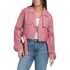 BOD & CHRISTENSEN DUSTY ROSE Leather Romie Jacket